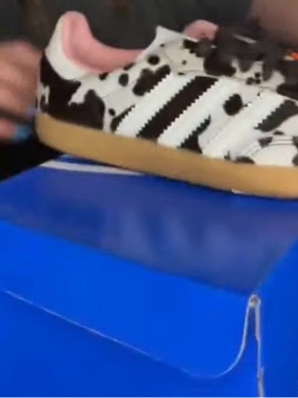 adidas Cow Print Handball Spezial with Interchangeable Laces - Picture 5 of 8
